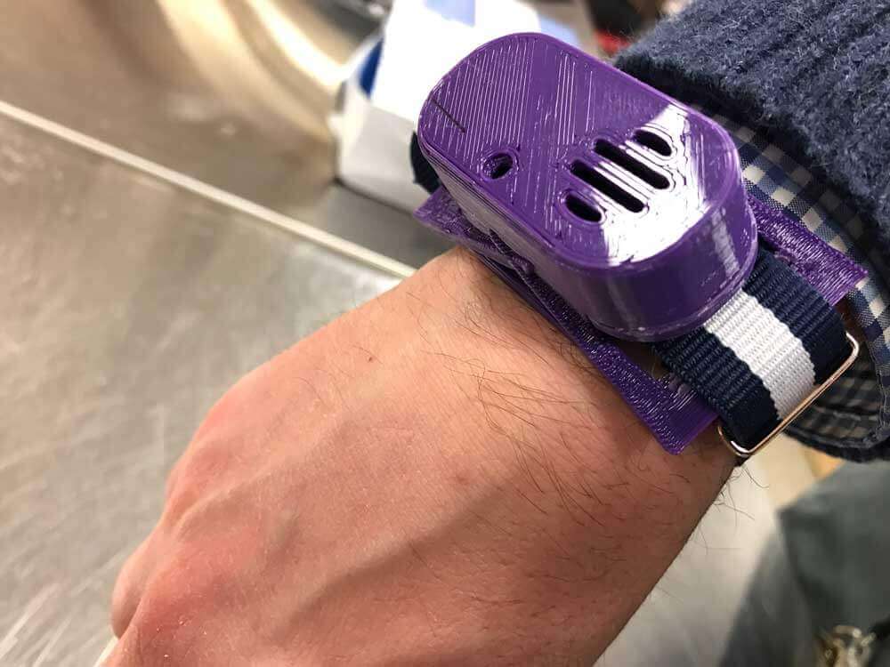 3D printed wrist attachment