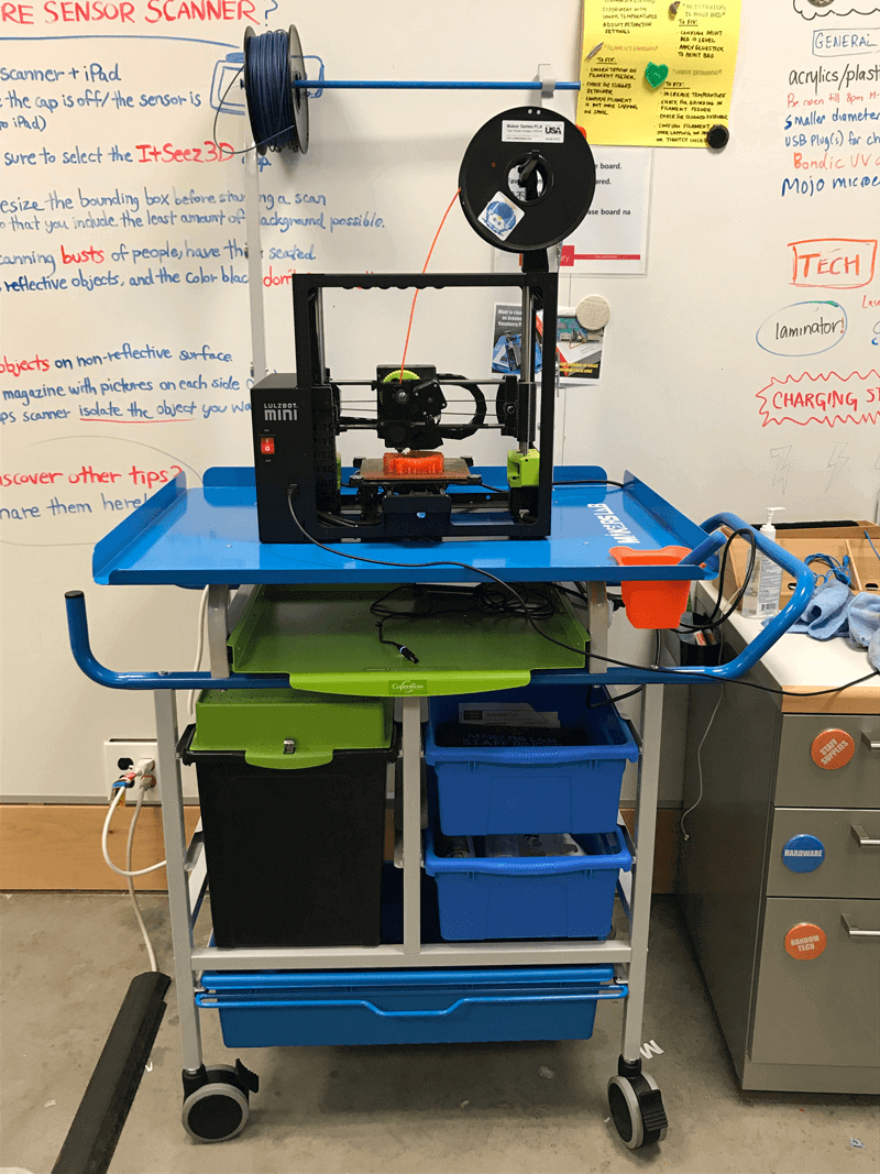Mobile Makers Lab Cart