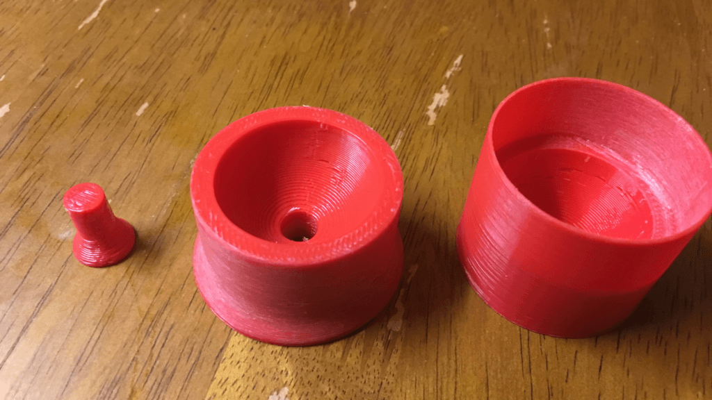 3D printed edible water mold