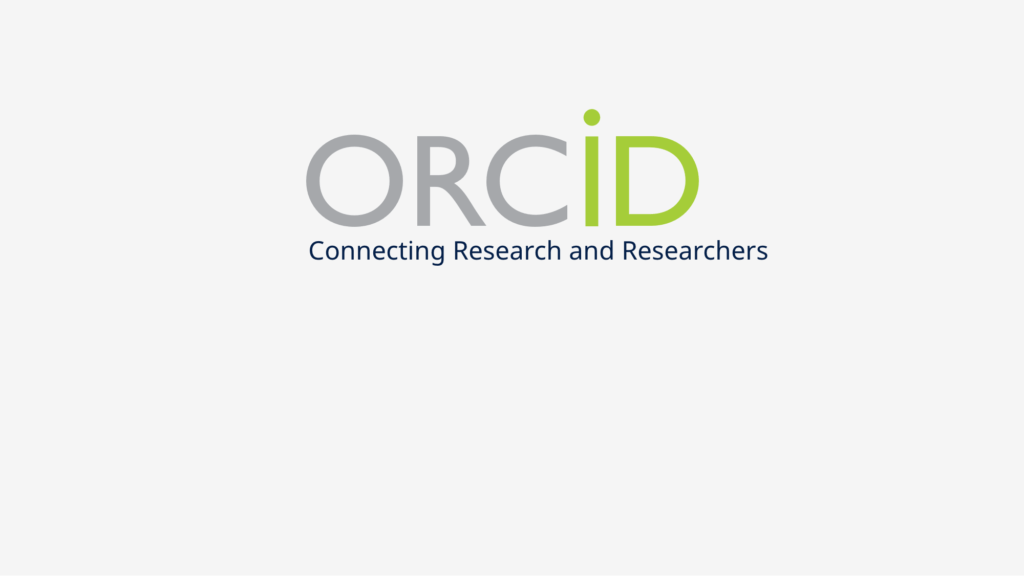 orcid connecting research and researchers