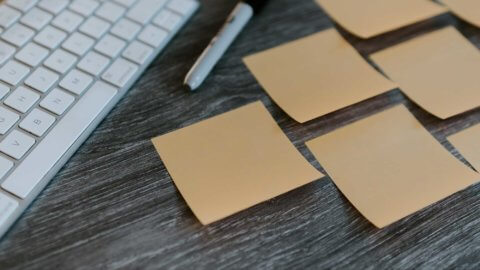 sticky notes