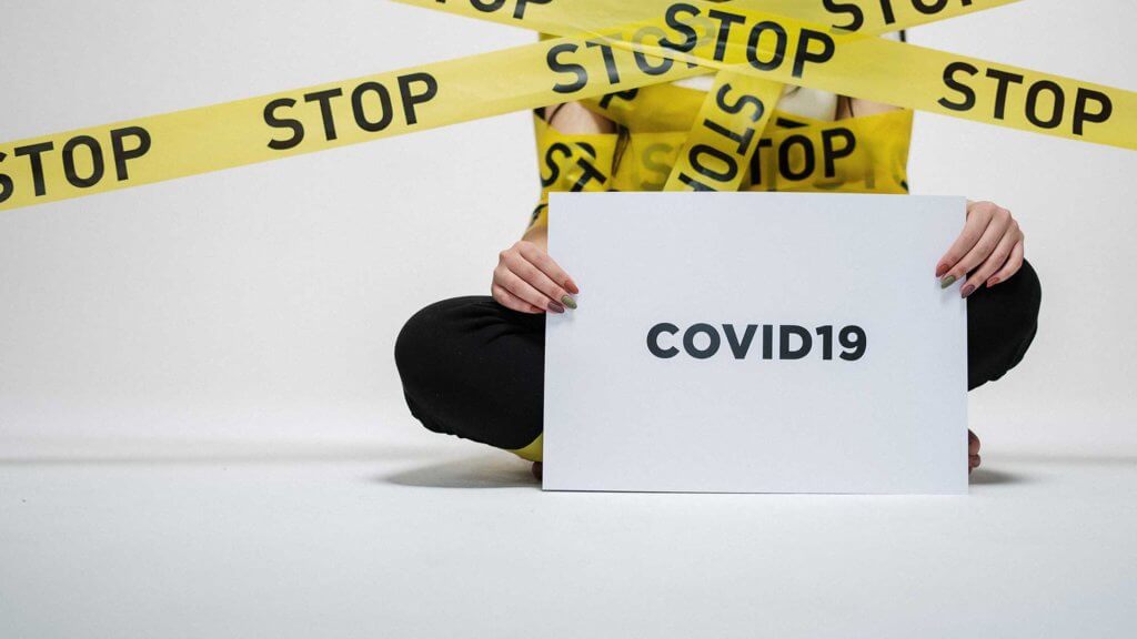 stop covid19 sign