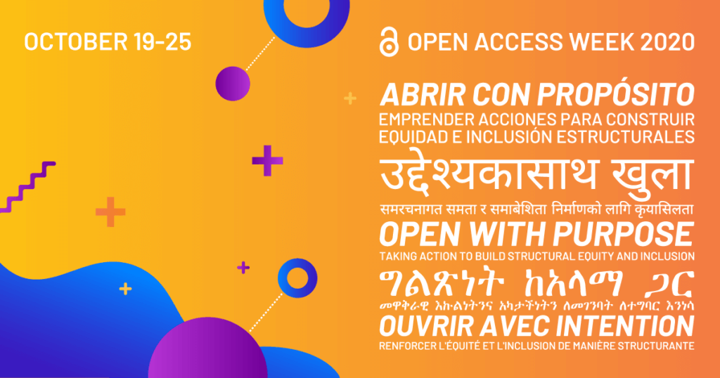 2020 Open Access Week Banner