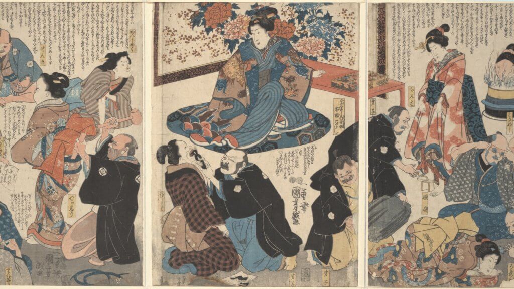 Japanese woodblock print