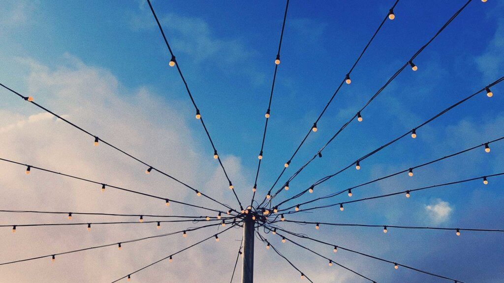 lights on wires, skywatchers