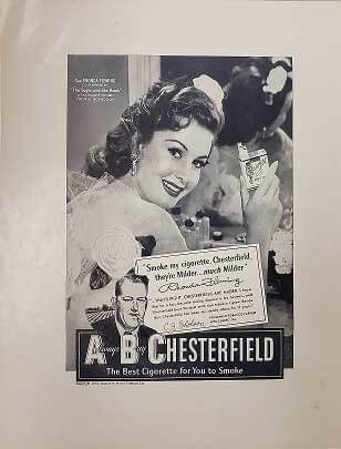 chesterfield advert