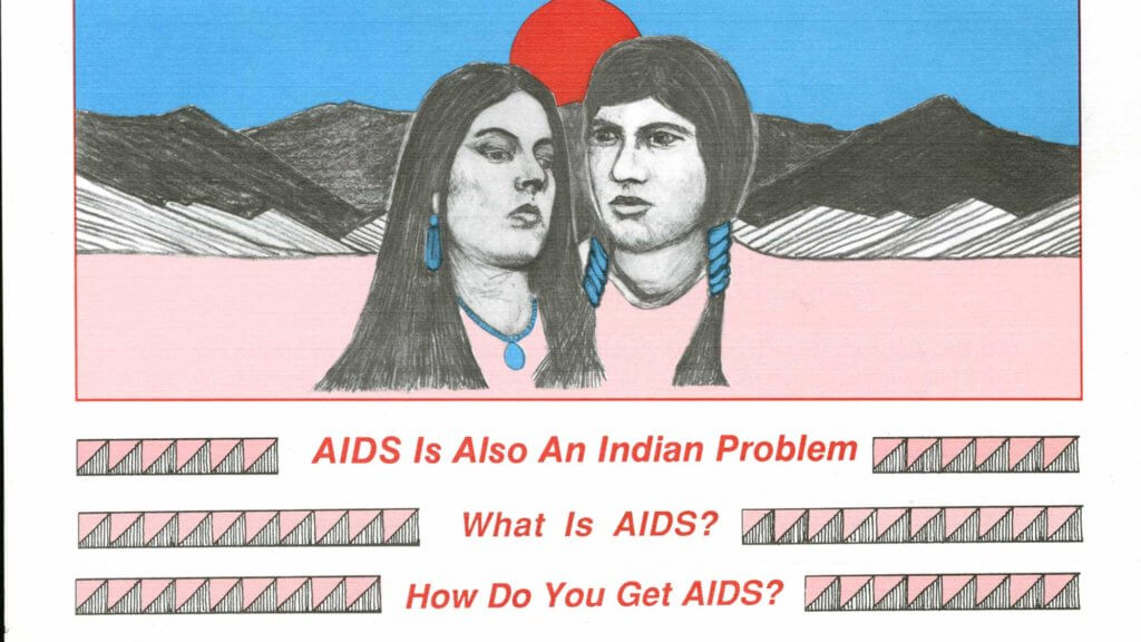 aids indian problem poster