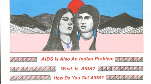 aids indian problem poster