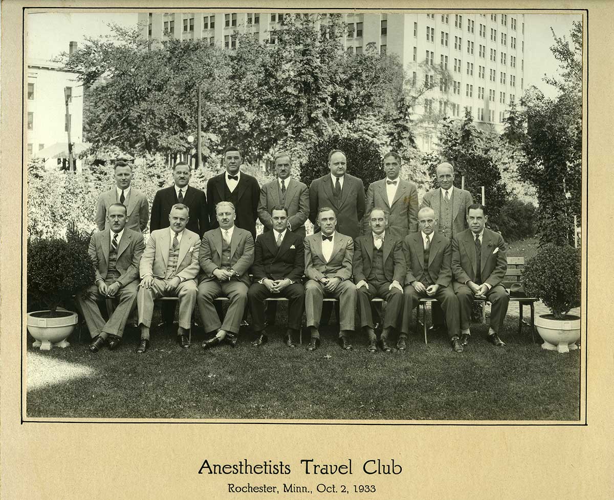 Anesthetists Travel Club group photo