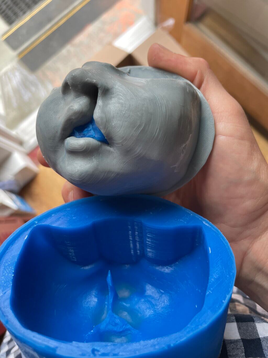 3D print converted to silicone mold
