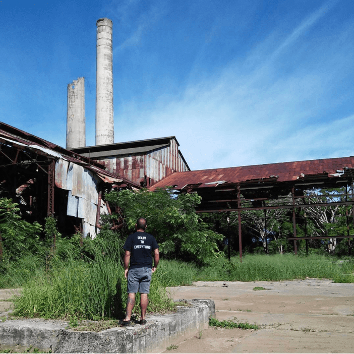 Jacoub Reyes making a visit to Aguirre Sugar Mill Salinas Puerto