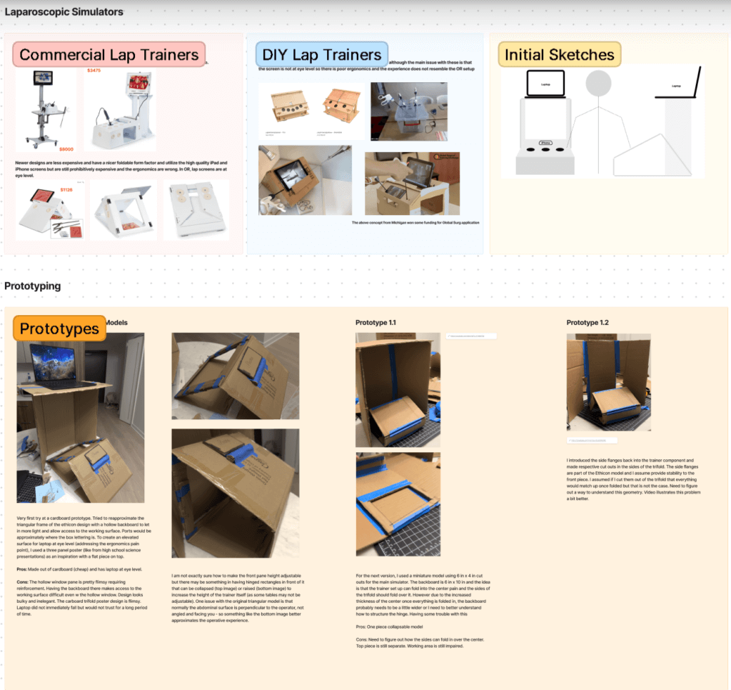 Tejas's comparative analysis research, ideation, and low-fidelity prototyping