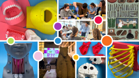 Photo collage of multiple Makers Lab projects