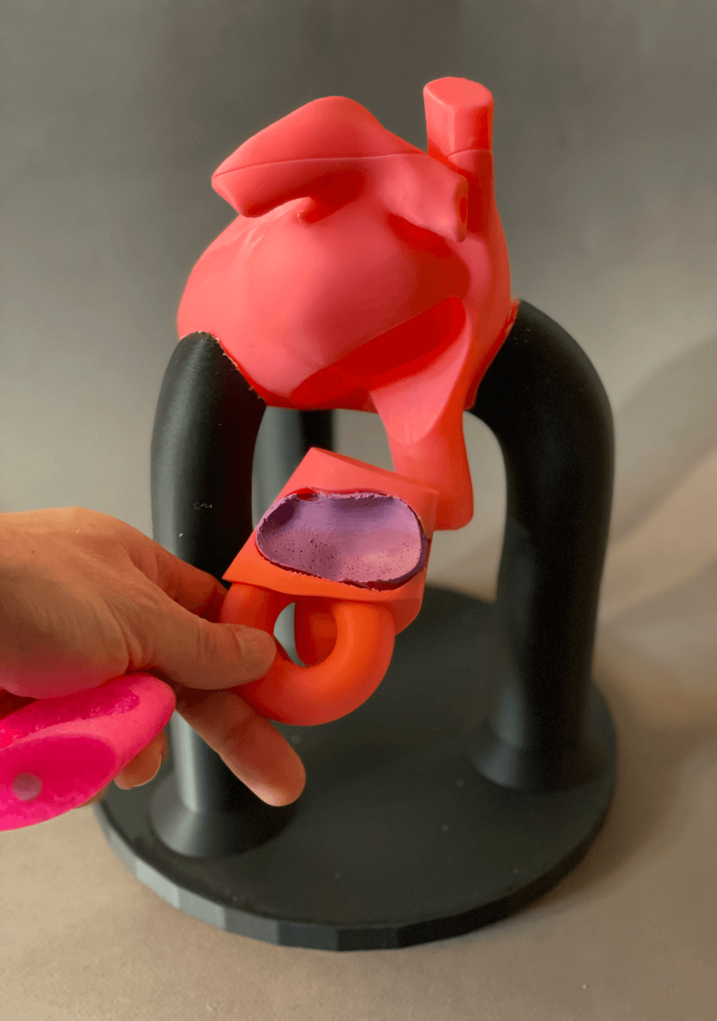 3D printed catheter ablation trainer