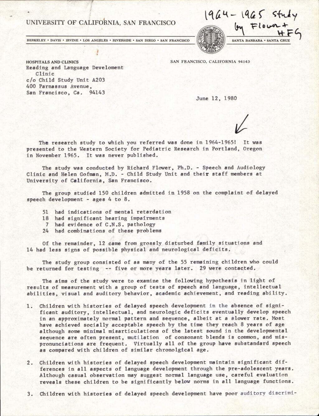 Gofman Study 1980 document