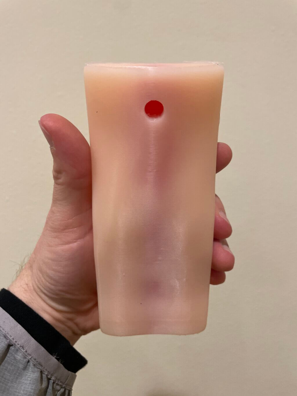 Prototype 1 following exact anatomy, with no stand.