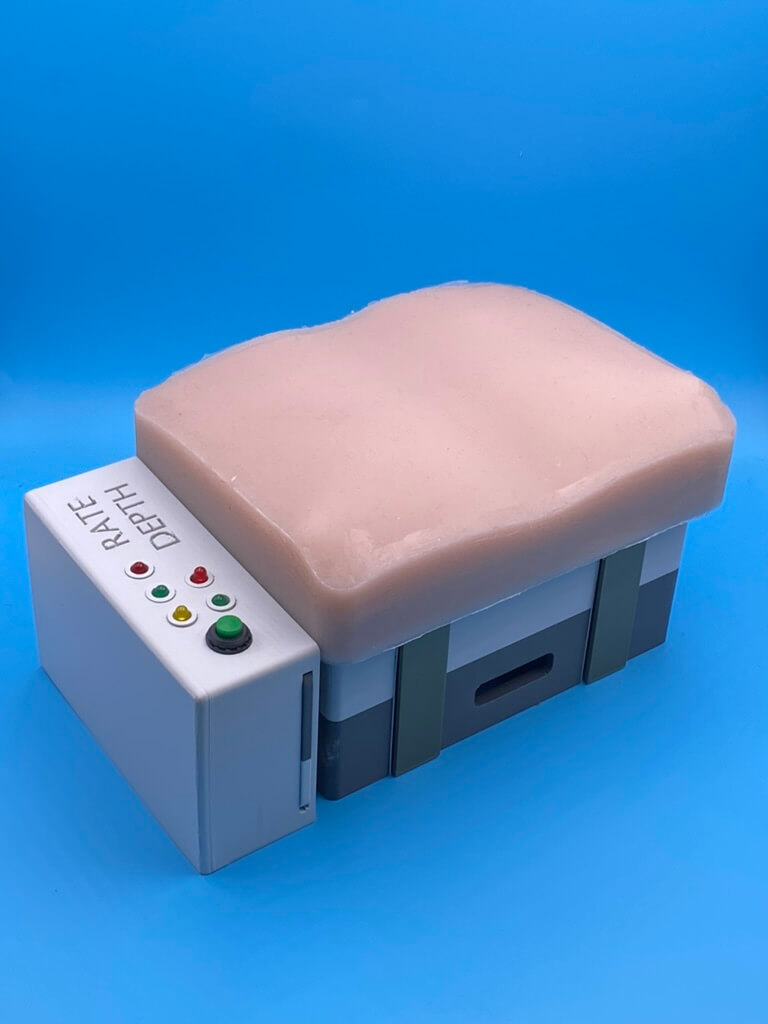 bleed-control model with rate depth component and base attached