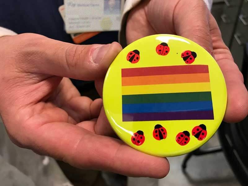 Button Making for PRIDE